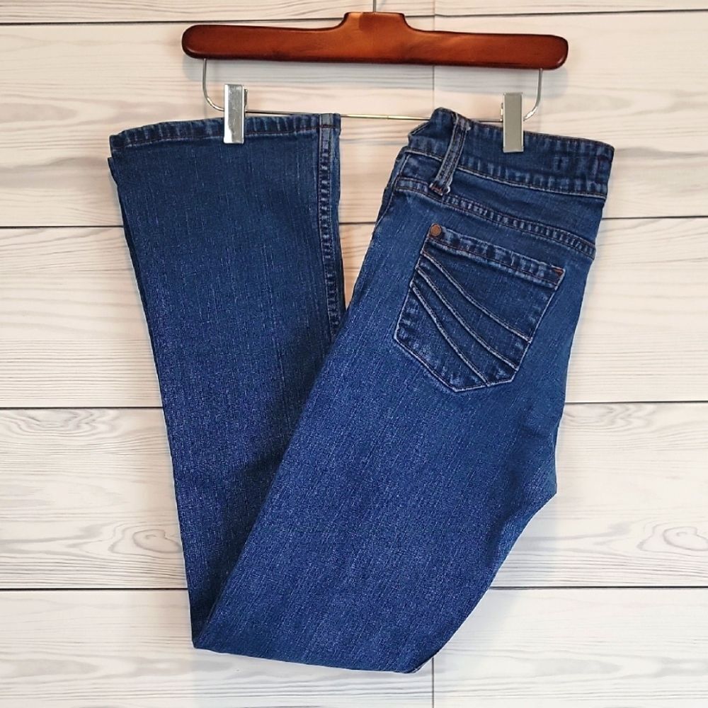 Levi's Signature Blue Denim Bootcut Jeans Juniors Size 7
